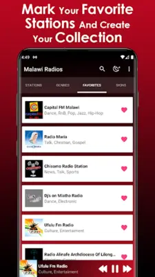 Malawi Fm Radio Stations android App screenshot 2